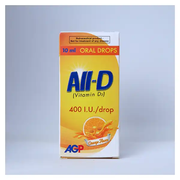 All D Oral Drops 400Iu 10Ml